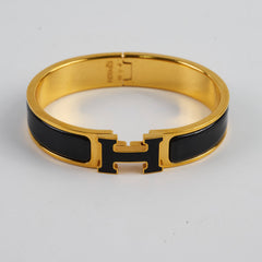 Hermes Clic H Bracelet PM Black/Gold