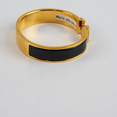 Hermes Clic H Bracelet PM Black/Gold