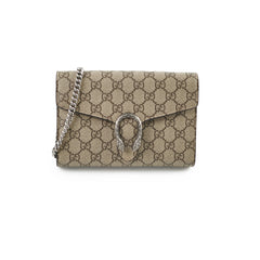 Gucci Dionysus Wallet on Chain Beige