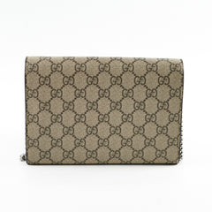 Gucci Dionysus Wallet on Chain Beige