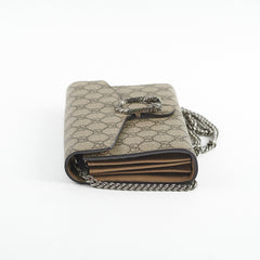 Gucci Dionysus Wallet on Chain Beige