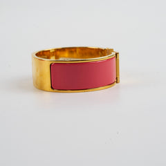 Hermes Clic Clac H Bracelet PM Pink