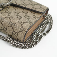 Gucci Dionysus Wallet on Chain Beige