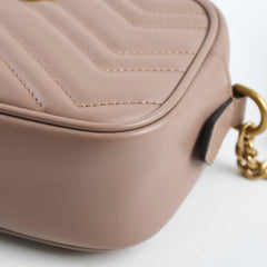 Gucci GG Marmont Mini Shoulder Bag Pink