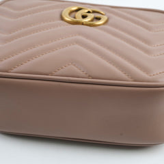 Gucci GG Marmont Mini Shoulder Bag Pink