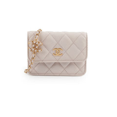 Chanel Micro Chain Pink Caviar Crossbody Bag- Series 31