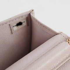 Chanel Micro Chain Pink Caviar Crossbody Bag- Series 31