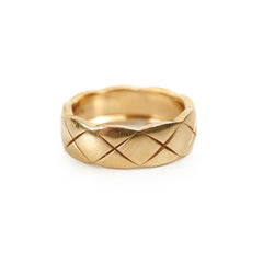 Chanel Coco Crush Ring Yellow Gold Size 55