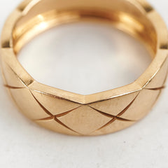 Chanel Coco Crush Ring Yellow Gold Size 55