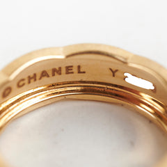 Chanel Coco Crush Ring Yellow Gold Size 55