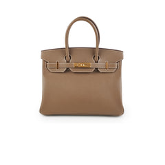 Hermes Birkin 30 Epsom Etoupe - Y Stamp