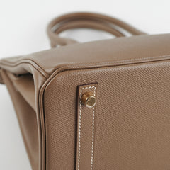 Hermes Birkin 30 Epsom Etoupe - Y Stamp