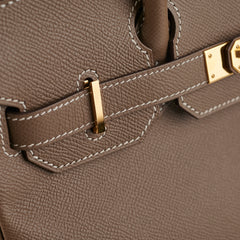 Hermes Birkin 30 Epsom Etoupe - Y Stamp