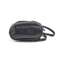 Gucci GG Marmont Leather Backpack Black