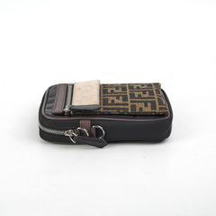 Fendi Monogram/Black Men's Crossbody