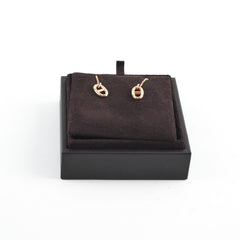 Hermes Farandole PM Rose Gold Earrings