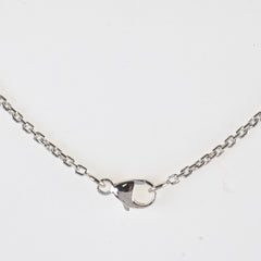 Louis Vuitton Lock Sterling Silver Necklace