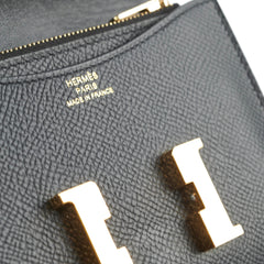 Hermes Constance Slim Epsom Black - U Stamp 2022