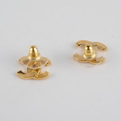 Chanel CC Gold Earrings Costume Jewellery