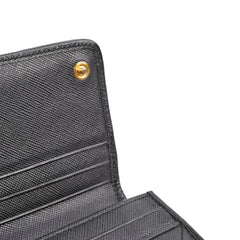 Prada Long Black Wallet