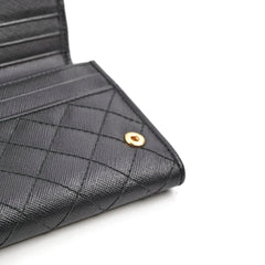 Prada Long Black Wallet