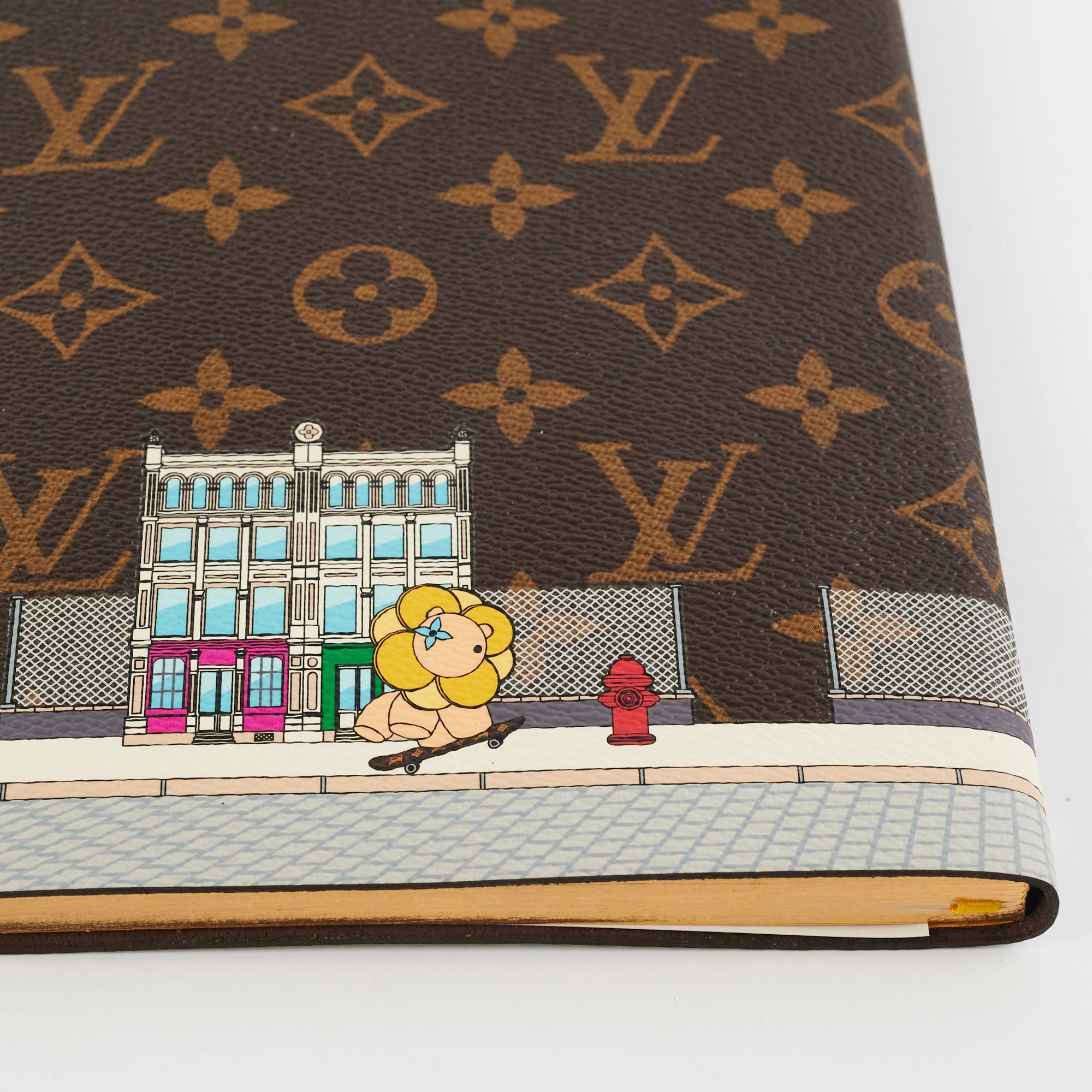 Louis Vuitton Monogram Christmas Animation Clemence Notebook - Yoogi's  Closet