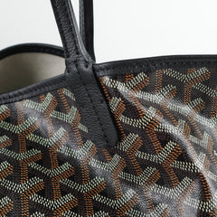 Goyard St Louis GM Black Shoulder Bag