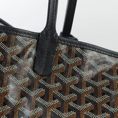 Goyard St Louis GM Black Shoulder Bag