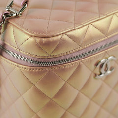 Chanel Iridescent Calfskin Top Handle