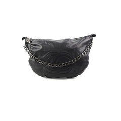 Chanel Black Hobo Shoulder Bag - Series 10