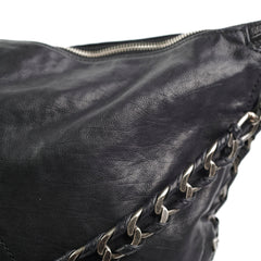 Chanel Black Hobo Shoulder Bag - Series 10