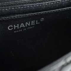 Chanel Jumbo Single Flap Chevron Black