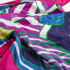 Hermes Large Triangle Multicolour Scarf