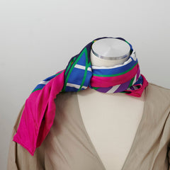 Hermes Large Triangle Multicolour Scarf