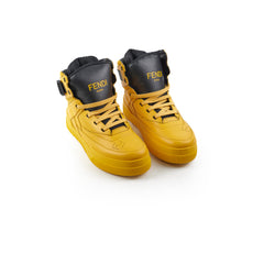 Fendi Yellow Men's Sneakers Size 8