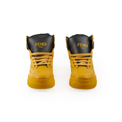 Fendi Yellow Men's Sneakers Size 8