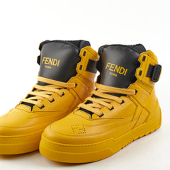 Fendi Yellow Men's Sneakers Size 8