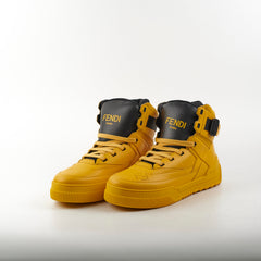 Fendi Yellow Men's Sneakers Size 8