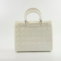 Christian Large Lady Dior White