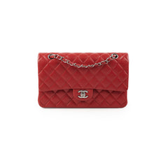 Chanel Classic Medium/Large M/L Caviar Red - Series 18