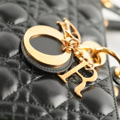 Christian Large Lady Dior Black