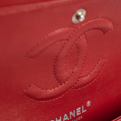 Chanel Classic Medium/Large M/L Caviar Red - Series 18