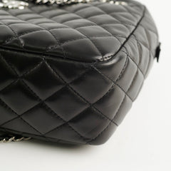 Chanel Vintage Bowling Bag Black Lambskin - Series 12