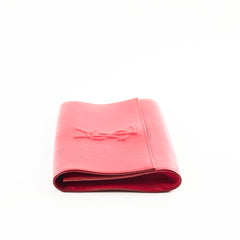 Saint Laurent Red Large Clutch