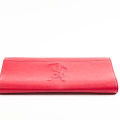 Saint Laurent Red Large Clutch