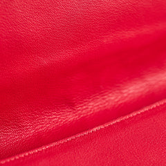 Saint Laurent Red Large Clutch