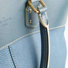 Louis Vuitton Suhali Lockit Blue Top Handle