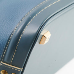 Louis Vuitton Suhali Lockit Blue Top Handle