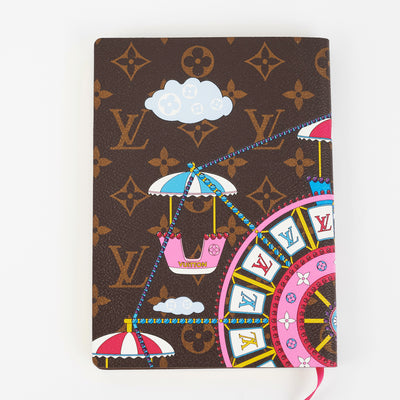 LOUIS VUITTON Monogram 2020 Christmas Animation Big Wheel Paul Notebook  Cover 785110