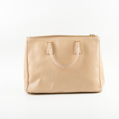 Prada Large Galleria Saffiano Beige Bag